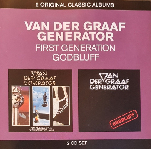 Cd Van Der Graaf Generator - First Generation - 2cds