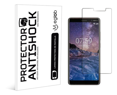 Protector De Pantalla Anti-shock Nokia 7 Plus