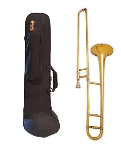 Knight Jbsl-700 Trombon A Vara Tenor Bb Laqueado C/ Estuche