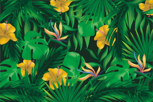 Murales Vinilicos Decorativos Modernos, Patios Y Jardines