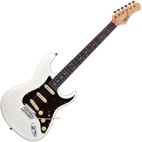 Guitarra Tagima Stratocaster T635 Branca Vintage Df/tt Cor Branco Orientação da mão Destro