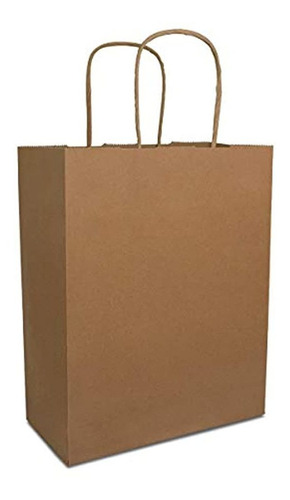 Bolsas De Papel Kraft Para Compras, Bolsas De Papel De Asas