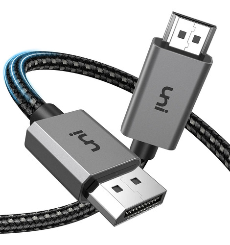 Uni Cable Displayport A Hdmi 4k De 6.6 Pies [p A 60hz, P 12.