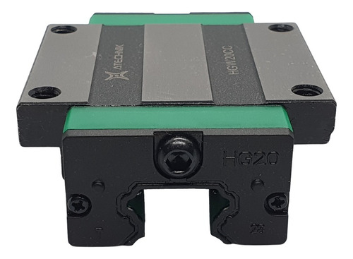 1 Pack Hgw20cc Balero Lineal Para Guía Cuadrada Hgh20 - 20mm