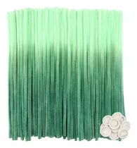 Comprar Limpiapipas Toaob, Tallos De Chenilla Verde Degradado, 30 Cm