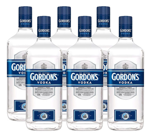 Vodka Gordon's 700ml 6 Unidades