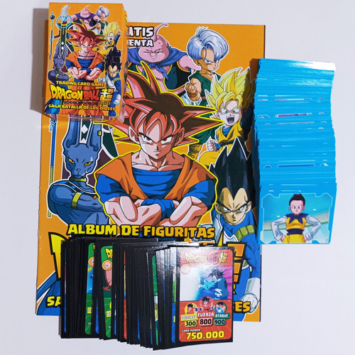 Dragon Ball - Batalla Los Dioses / Álbum + Figuritas + Cards