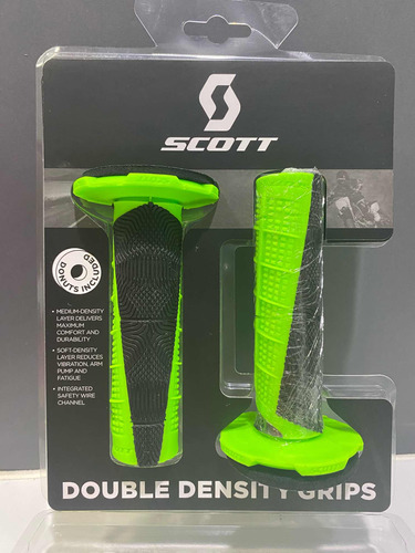 Puños Scott Deuce Grips With Donuts Neon Green/black