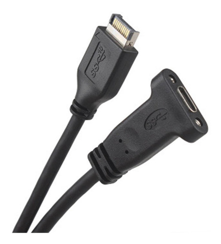 Imagen 6 de 9 de Usb 3.1 Tipo E A , Con Soporte De Cable Adaptador Tipo E A