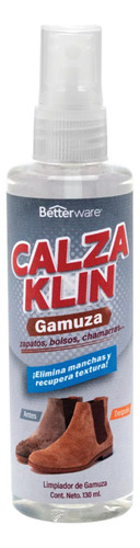 Liquido Limpiador De Calzado Calzaklin Gamuza