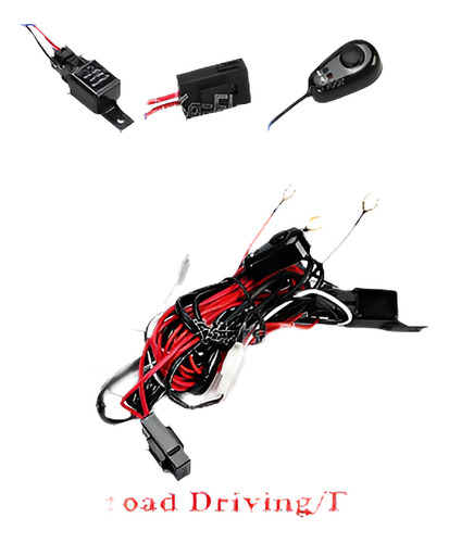 Cableado Universal Telar Arnés Kit Led Niebla Luz Barra Fusi