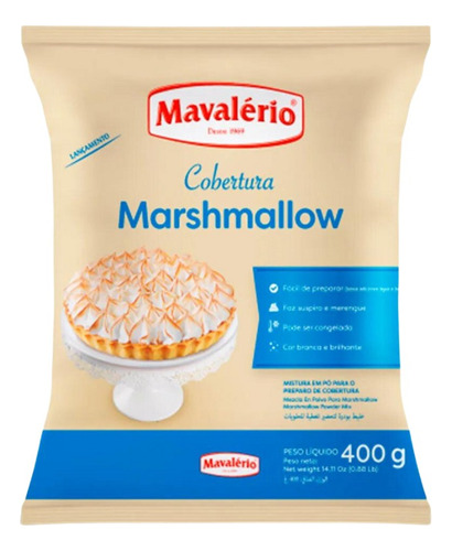 Cobertura Mashmallow Proffisonal Decorar Mousses Tortas