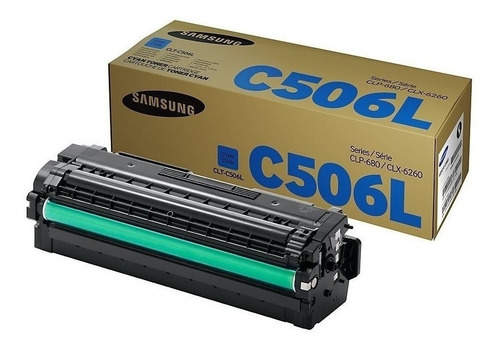 Toner Color Clt-506l Clp-680 6260fd Original Azul