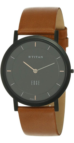 Reloj Hombre Titan 1595nl03 Cuarzo Pulso Marrón Just Watches