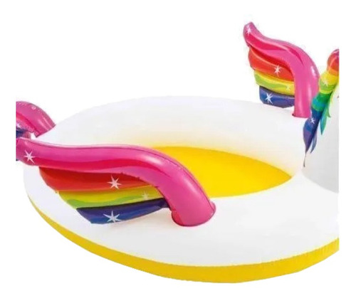 Imagen 2 de 4 de Pileta inflable ovalada Intex 57441 151L multicolor