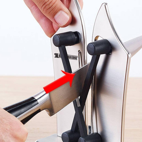 Afilador De Cuchillos Y Tijeras Profesional Sistema De Afilar Rápido Y Eficiente Para Hogar Y Cocina De Alta Calidad Everest