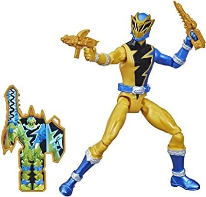 Power Rangers Dino Fury Gold Ranger Figura De Acción De 6.0