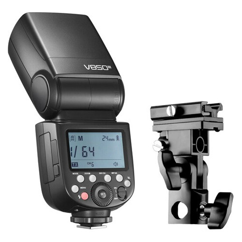 Flash Profesional Godox V850ii-gn60 + Bracket Soporte Tipo B
