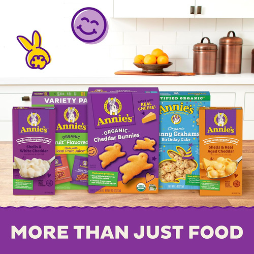 Annie's Sour Bunnies Snacks Con Sabor A Fruta, Sabores De Ce