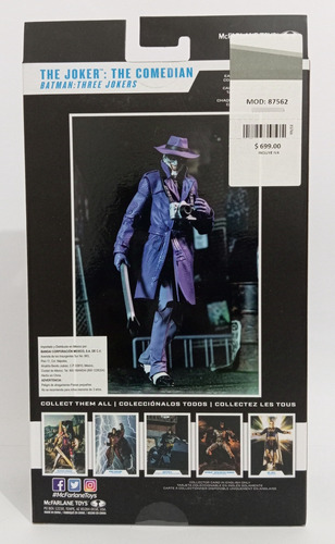 Mcfarlane Dc Multiverse Jokers The Comedian (Usado)