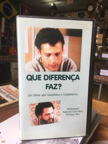 Vhs Filme Que Diferença Faz? - Evangélico - Caio Fábio 