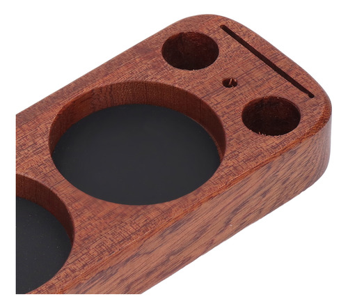 Suporte De Madeira Maciça Coffee Tamper Station Para Portafi