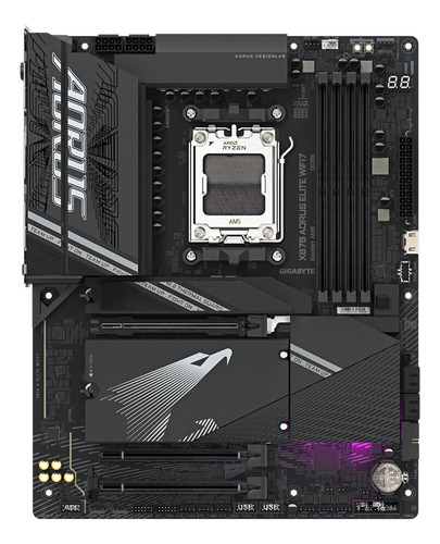 Placa-mãe Gigabyte X870 Aorus Elite Wifi7 Am5 Lga 1718 Atx
