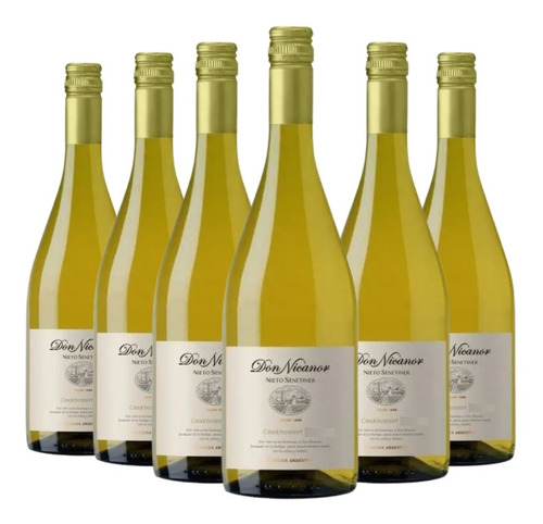 Imagen 1 de 10 de Vino Don Nicanor Chardonnay Caja X 6 X 750ml.