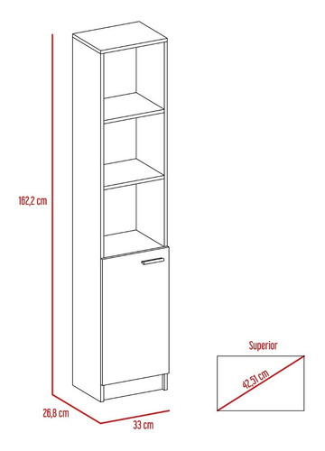 Mueble Microondas + Optimizador - Blanco