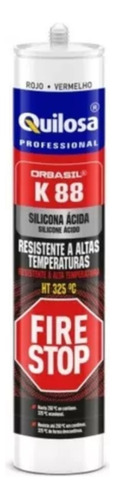 Silicona De Alta Temperatura Obrasil K88 Quilosa Hasta 325ºc