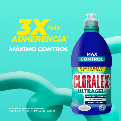 Blanqueador Cloralex Ultra Gel Max 600 Ml