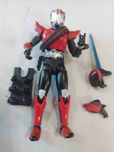 Kamen Rider Drive Shodo Bandai Black Rx Henshin Masked