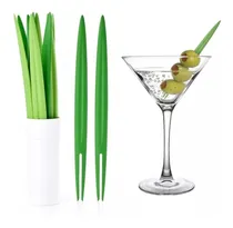 Comprar Set Pinches Pasto Planta X 10 Picada Copetin Copetinero Deco