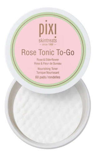 Pixi Rose Tonic To-go (60 Almohadillas Con Agua De Rosas)