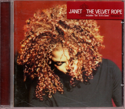 Cd Janet Jackson The Velvet Rope Importado Holanda Original