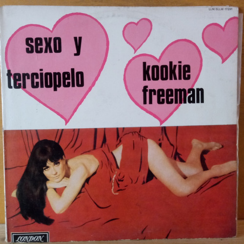 Kookie Freeman Sexo Y Terciopelo Promo Tapa 8 Vinilo 7