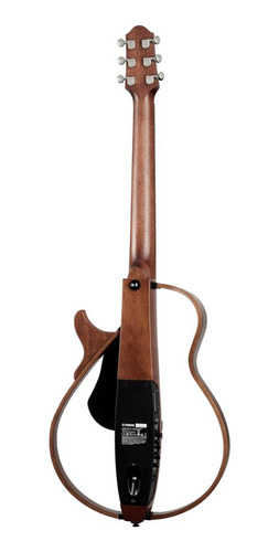 Violão Silent Elétrico Aço Yamaha Slg200s Natural Fosco Material Do Diapasão Pau-rosa Orientação Da Mão Destro