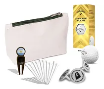 Comprar Kit Golf Premium Pelotas Tees Neceser Etc | The Golfer Shop