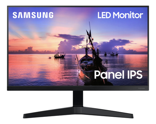 Monitor Led Samsung Lf24t350fhlxar Ips 24 Fhd Ultradelgado Gris Oscuro