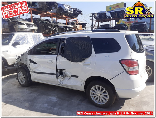 Imagem 7 de 7 de Sucata Chevrolet Spin Lt 1.8 8v Flex Mec 2014 Peças