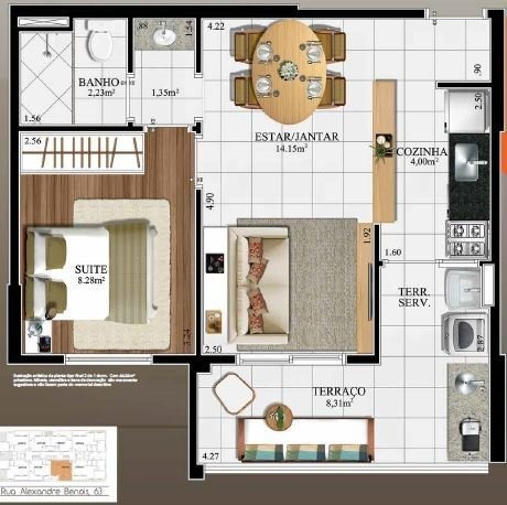 Imagem 9 de 13 de Apartamento À Venda No Bairro Vila Andrade - São Paulo/sp - O-20244-33661