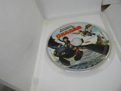 Dvd - Como Treinar O Seu Dragão - Desenho - Dreamworks (Usado)
