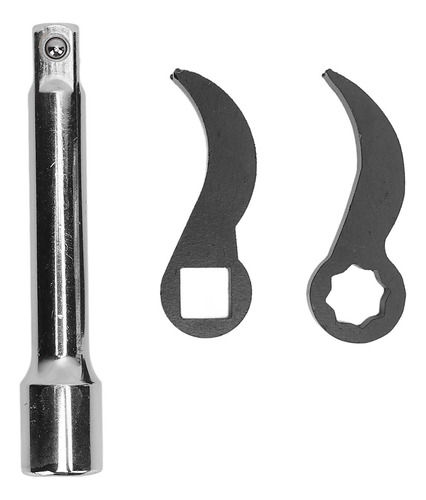 Conjunto Pry Bar, 3 Peças, Adaptador De Chave Quadrado E Uni