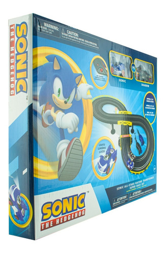 Sonic Shadow Super Set De Carrera Pista Electrica Nkok