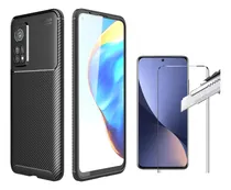 Comprar Para Xiaomi Mi 10t \u002F 10t Pro - Case Funda Carbono + Vidrio