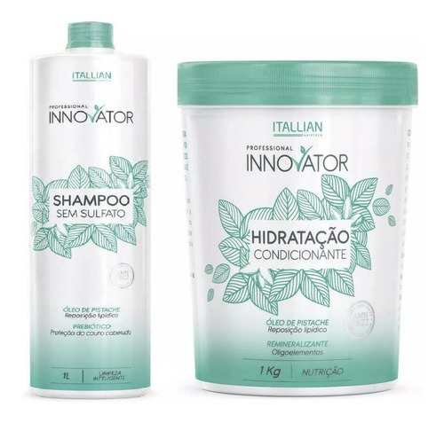 Imagem 1 de 1 de Innovator Shampoo 1 Lt + Máscara Hidratação 1 Kg