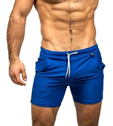 Taddlee Man's Swim Trunks Sólido Boxer Swimsuits Nymhp