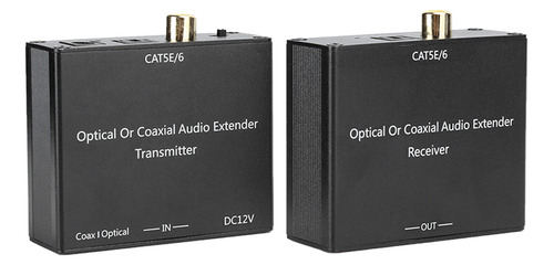 Extensor De Audio Digital Y Convertidor De Fibra Óptica Y Co
