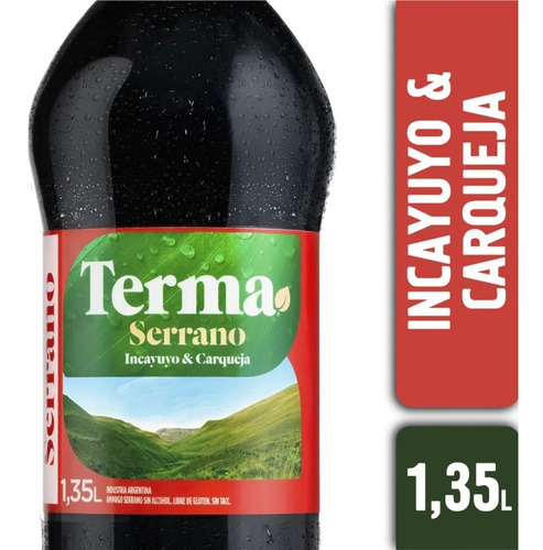 Imagen 1 de 1 de Amargo Terma Serrano Botella 1,35l Pack 6 Unidades