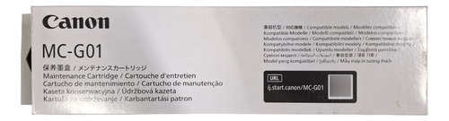 Canon Mc-g01 Cartucho De Mantenimiento Original